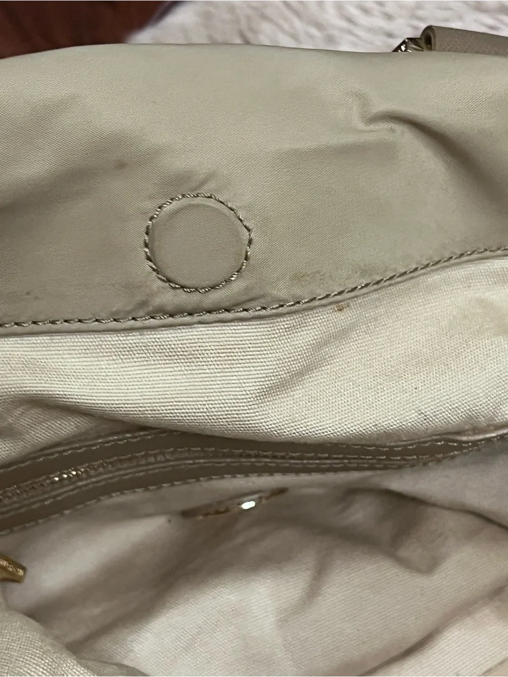 Tory Burch used few